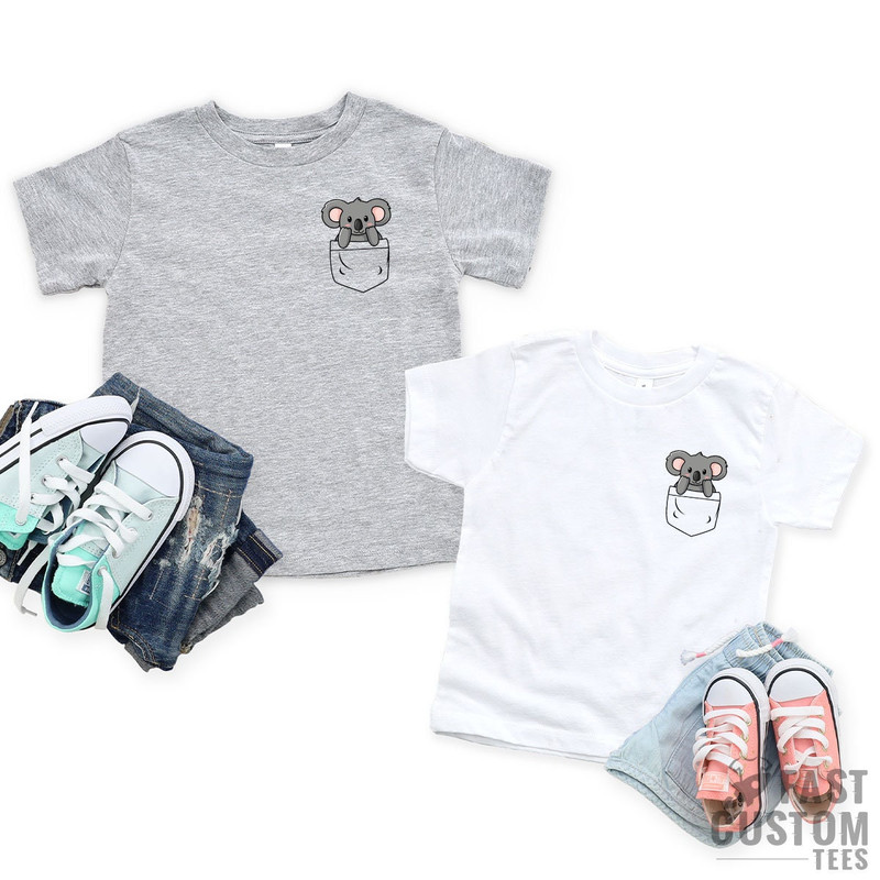 Pocket Koala Shirt, Koala Gifts, Pocket Koala Tee, Koala Toddler Shirt, Pocket Koala Bear Kids Shirt, Gifts for Her, Cute Koala Lover Gift - 7.jpg