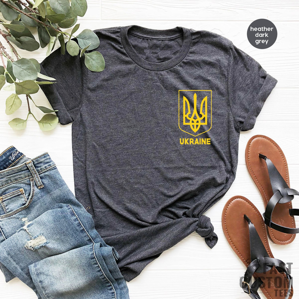 Pocket Ukraine Shirt, Ukrainian Shirt, Pocket Ukraine Tee, Zelensky Shirt, Proud Ukrainian, Stand with Ukraine Shirt, Pocket Ukraine Shirt - 3.jpg