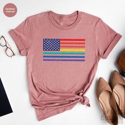 pride shirt, lgbt shirt, american lgbt flag shirt, trans shirt, bisexual shirt, lgbt flag shirt, lgbtq shirt, lesbian gi