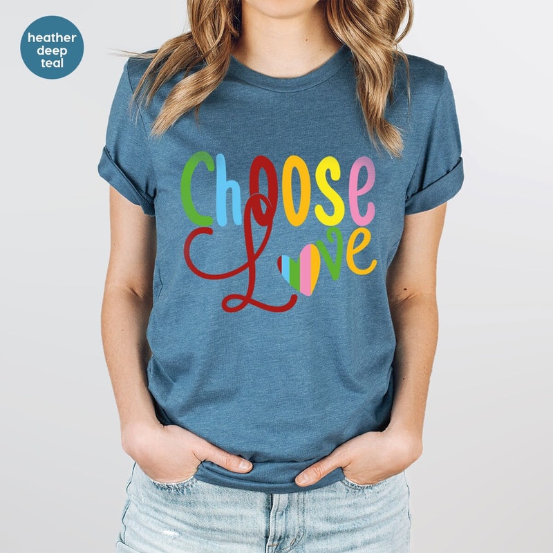 Pride Shirt, Lesbian Gifts, Bisexual Shirt, Love Shirt, Be Kind Shirt, Trans Graphic Tees, Human Rights Shirt, Queer Shirt, Equality T-Shirt - 4.jpg