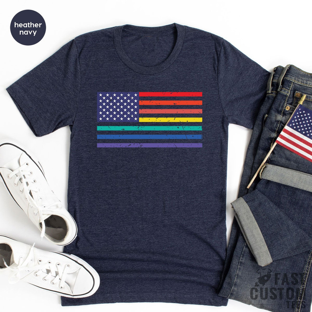 Pride Shirt, LGBT Shirt, American LGBT Flag Shirt, Trans Shirt, Bisexual Shirt, Lgbt Flag Shirt, LGBTQ Shirt, Lesbian Gift, Trans T-shirt - 7.jpg