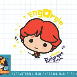 harry potter ron weasley engorgio charm png, sublimate, digital download