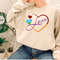 Pride Shirts, Lesbian Love T-Shirt, LGBTQ Awareness Outfit, Trans Pride TShirt, Womens Vneck T Shirts, Lesbian Gifts, Heart Graphic Tees - 3.jpg