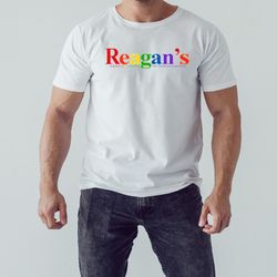 reagan's grave is a gender neutral bathroom pride shirt, unisex clothing, shirt for men women, graphic design