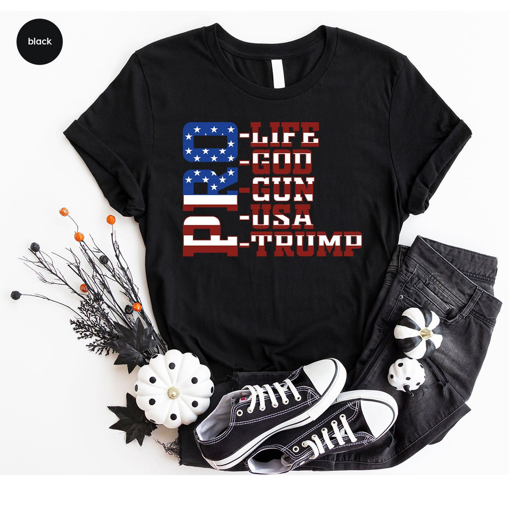 Pro Life Shirt, Patriotic Crewneck Sweatshirt, 4th of July Shirt, Patriotic Gifts, US Flag Tees, Republican T-Shirt, Freedom Tees - 4.jpg