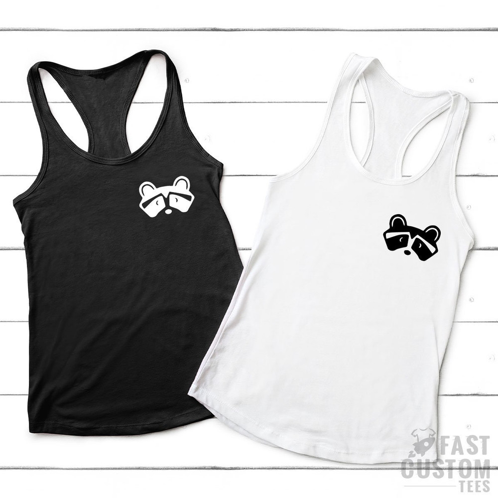 Racoon Pocket Shirt, Racoon T-shirt, Animal Lover Shirt, Funny Racoon Shirt, Cute Racoon Shirt, Minimalist T Shirt, Racoon Lover Shirt - 7.jpg