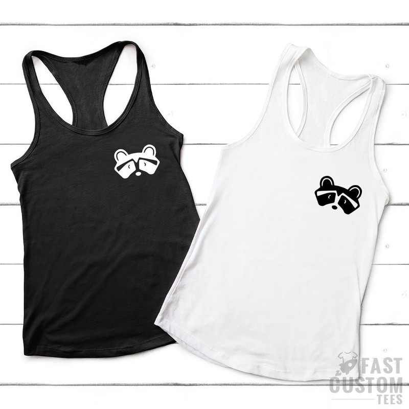 Racoon Pocket Shirt, Racoon T-shirt, Animal Lover Shirt, Funny Racoon Shirt, Cute Racoon Shirt, Minimalist T Shirt, Racoon Lover Shirt - 7.jpg