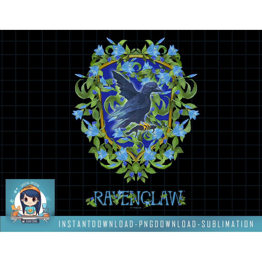 Harry Potter Ravenclaw Badge Watercolor png, sublimate, digital download.jpg