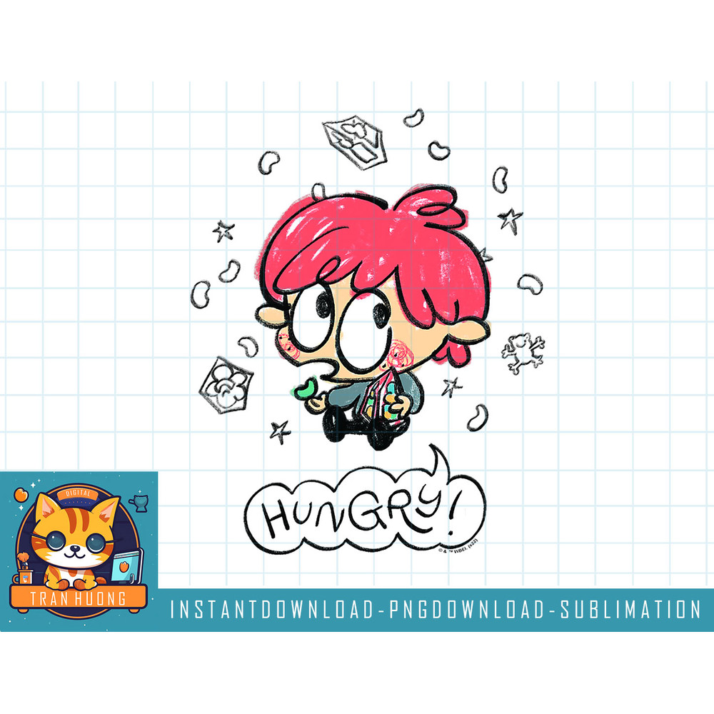 Harry Potter Ron Weasley Hungry Cartoon Portrait png, sublimate, digital download.jpg