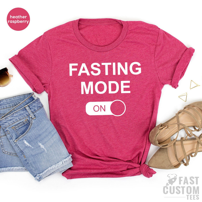 Ramadan TShirt, Fasting Mode On Shirt, Gift For Muslim, Eid Shirt, Ramadan Mubarek, Religion Shirt, Fasting T Shirt, Ramadan Kareem Shirt - 4.jpg