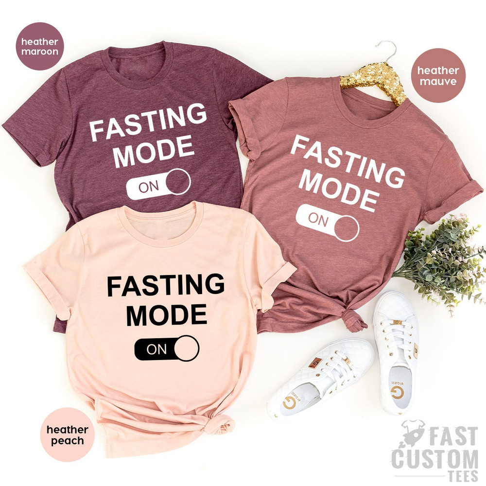 Ramadan TShirt, Fasting Mode On Shirt, Gift For Muslim, Eid Shirt, Ramadan Mubarek, Religion Shirt, Fasting T Shirt, Ramadan Kareem Shirt - 6.jpg