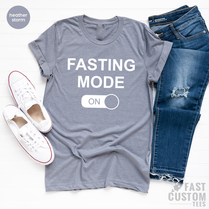 Ramadan TShirt, Fasting Mode On Shirt, Gift For Muslim, Eid Shirt, Ramadan Mubarek, Religion Shirt, Fasting T Shirt, Ramadan Kareem Shirt - 7.jpg