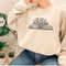 Reading Book Sweatshirt, Minimalist Flower Hoodies, Floral Book Long Sleeve Shirt, Book Flowers Gifts for Bookworm, Librarian Hoodie - 3.jpg