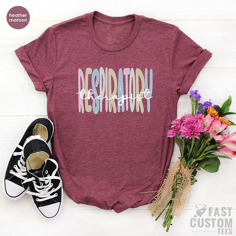 Respiratory Therapist T-Shirt, Respiratory Shirt, Lung Therapist, Respiratory Nurse Gift, Respiratory Therapy Shirt, Pulmonologist T Shirt - 2.jpg