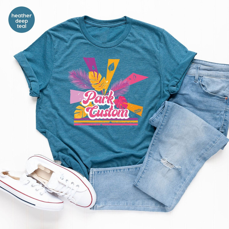 Retro Custom Park Graphic Tees, Aesthetic Girls Camping Trip Shirts, National Park Shirts for Girls, Custom Matching Group Adventure Shirts - 1.jpg