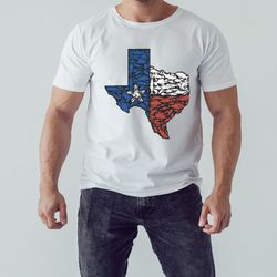 red tuna texas flag shirt, unisex clothing, shirt for men women, graphic design, unisex shirt