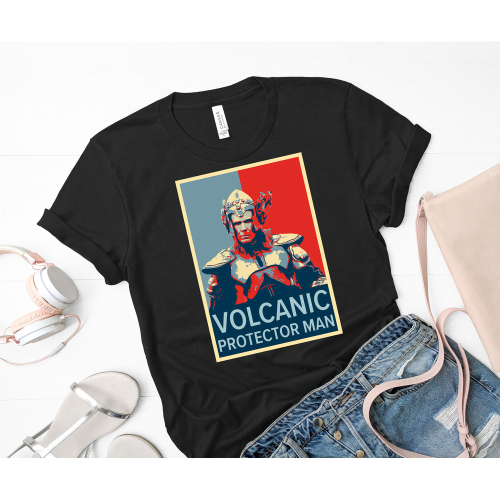 Volcano Man Poster Classic T-Shirt 38_Black_Black.jpg
