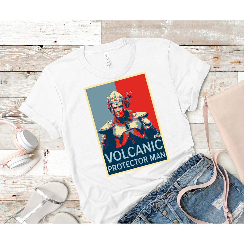 Volcano Man Poster Classic T-Shirt 38_White_White.jpg