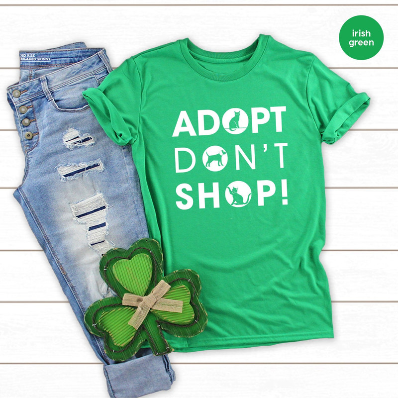 Save Animals Shirt, Animal Rights T Shirt, Adopt Don't Shop Tee, Fur Mama Tee, Animal Rescue Shirt, Animal Lover Gift, Adoption Pet Shirt, - 7.jpg