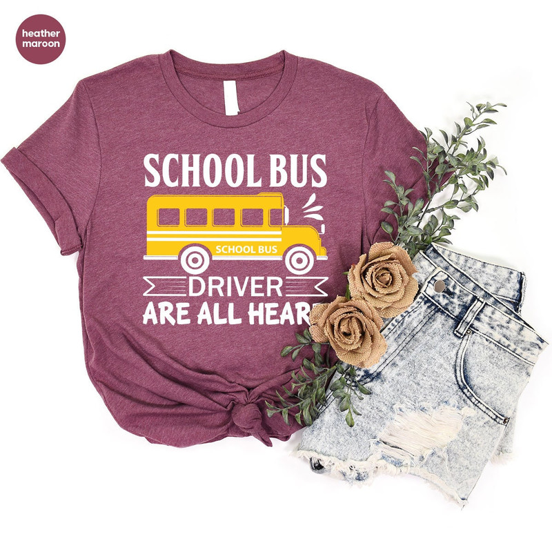 School Bus Driver Gift, Bus Driver Appreciation Day Shirt, School Bus Driver Shirt, Funny Bus Driver T-Shirt, School Bus Driver Graphic Tees - 2.jpg