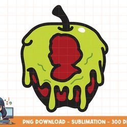 disney snow white snow white side profile in poison apple png, sublimation, digital print