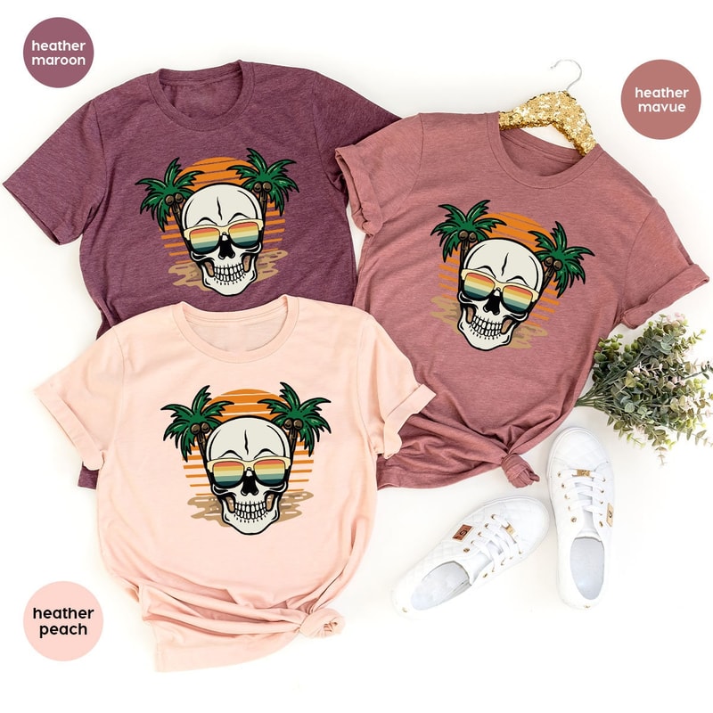 Skeleton Shirt, Funny Skull Shirt, Summer Graphic Tees, Funny T-Shirt, Skull Sweatshirt, Gift for Her, Gift for Him, Skeleton Sweatshirt - 4.jpg