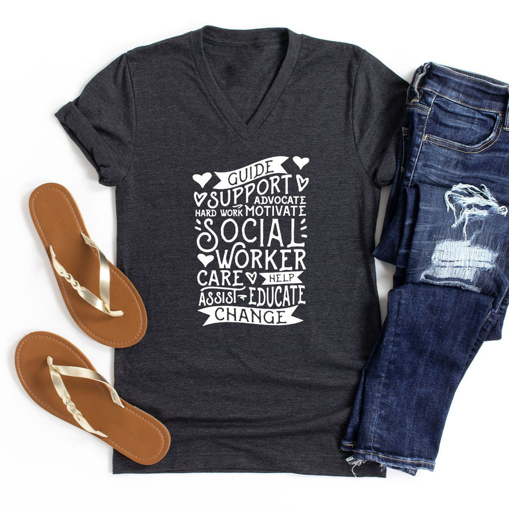 Social Worker Shirt, Motivational Shirt, Social Work T Shirt, Social Worker Appreciation, Social Worker Gift, Social Work Graduation T-shirt - 3.jpg