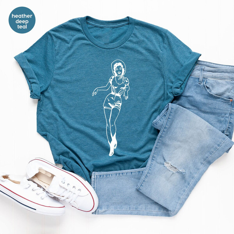 Southern T Shirt, Girls Country Shirt, Retro Cowboy Shirt, Gift for Her, Western Girls Outfit, Graphic Tees for Women, Rodeo Vneck TShirt - 3.jpg