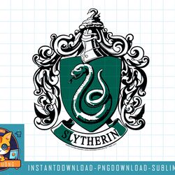 harry potter slytherin crest png, sublimate, digital download