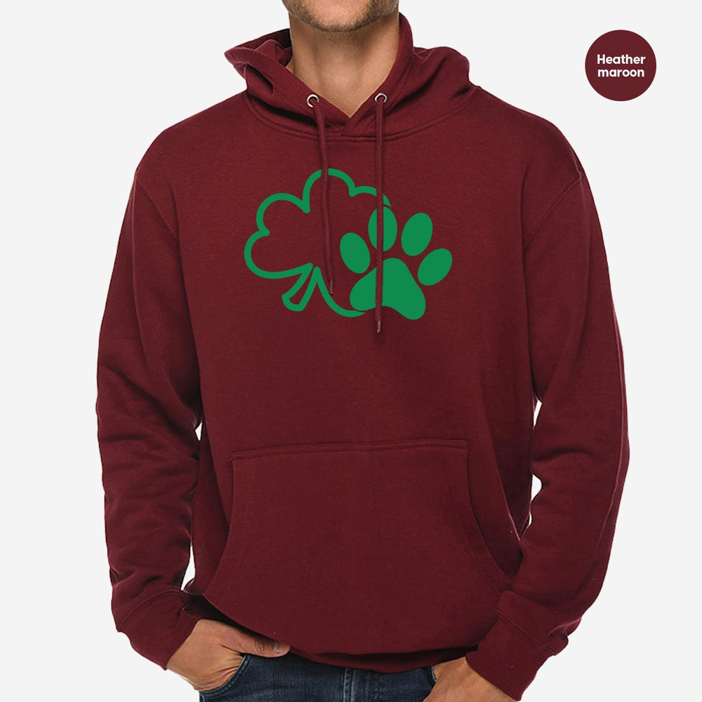 St Patricks Day Hoodies and Sweaters, Irish Cat Mom Long Sleeve Shirt, Dog Mom Gift, Shamrock Sweatshirt, Clover Hoodie, Lucky Sweatshirt - 5.jpg