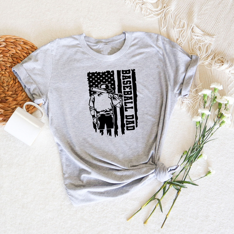 Baseball Dad Shirt, Baseball T-Shirt, Baseball Game Day Shirt, Baseball Dad, Birthday Gift, Baseball Gift, Baseball Tee, Baseball Mom Tee - 3.jpg