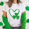 St Patrick's Day T-Shirt, Clover Heart Graphic Tees, St Paddy's TShirt, Funny Irish Women's Tshirt, St Patrick's Day Gift, Irish Gifts - 1.jpg