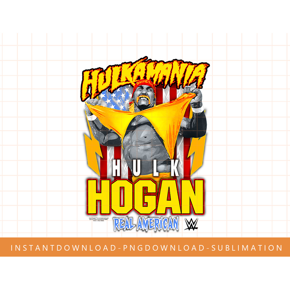 WWE Hulk Hogan Hulkamania Real American Ripped T-Shirt copy.jpg