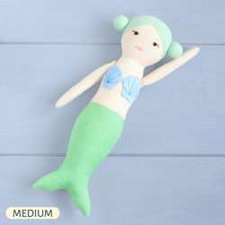 PDF Mermaid Doll Sewing Pattern
