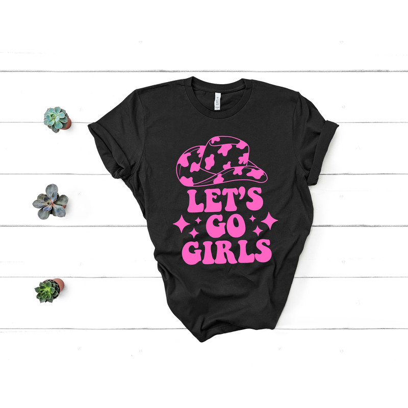 Let's Go Girls Cowboy Hat Shirt,Cowboy Hat Shirt,Nashville Shirt,Pink Leopard Cowboy Hat Shirt,Trip Shirt,Western Cowboy Tee,Lets Get Nashty - 1.jpg