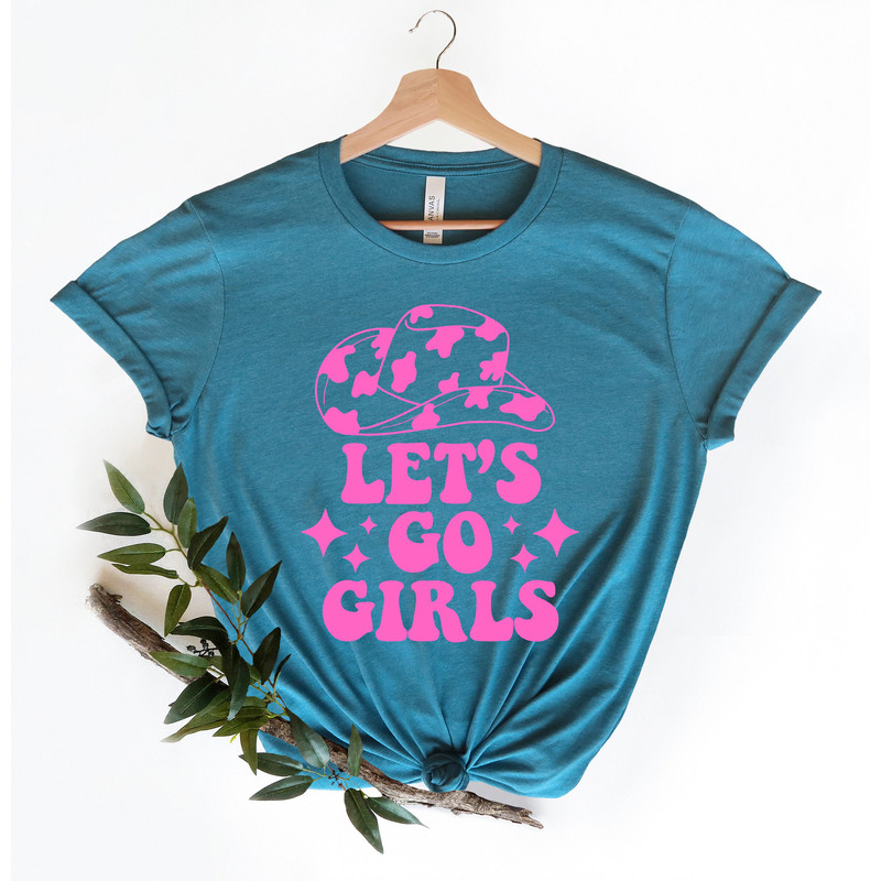 Let's Go Girls Cowboy Hat Shirt,Cowboy Hat Shirt,Nashville Shirt,Pink Leopard Cowboy Hat Shirt,Trip Shirt,Western Cowboy Tee,Lets Get Nashty - 2.jpg
