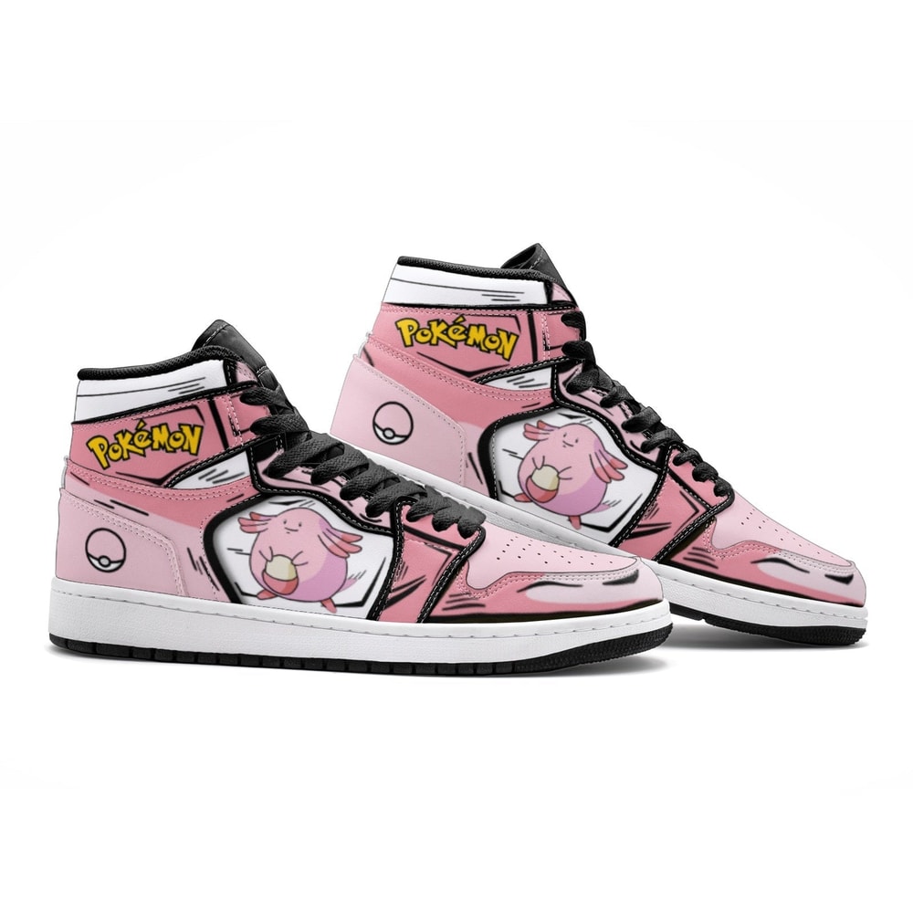 Chansey Pokemon JD1 Shoes, Chansey Pokemon Jordan 1 Shoes, Chansey Pokemon Shoes, Chansey Pokemon Sneaker