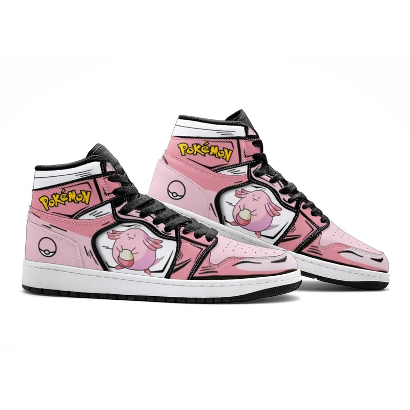 Chansey Pokemon JD1 Shoes, Chansey Pokemon Jordan 1 Shoes, Chansey Pokemon Shoes, Chansey Pokemon Sneaker