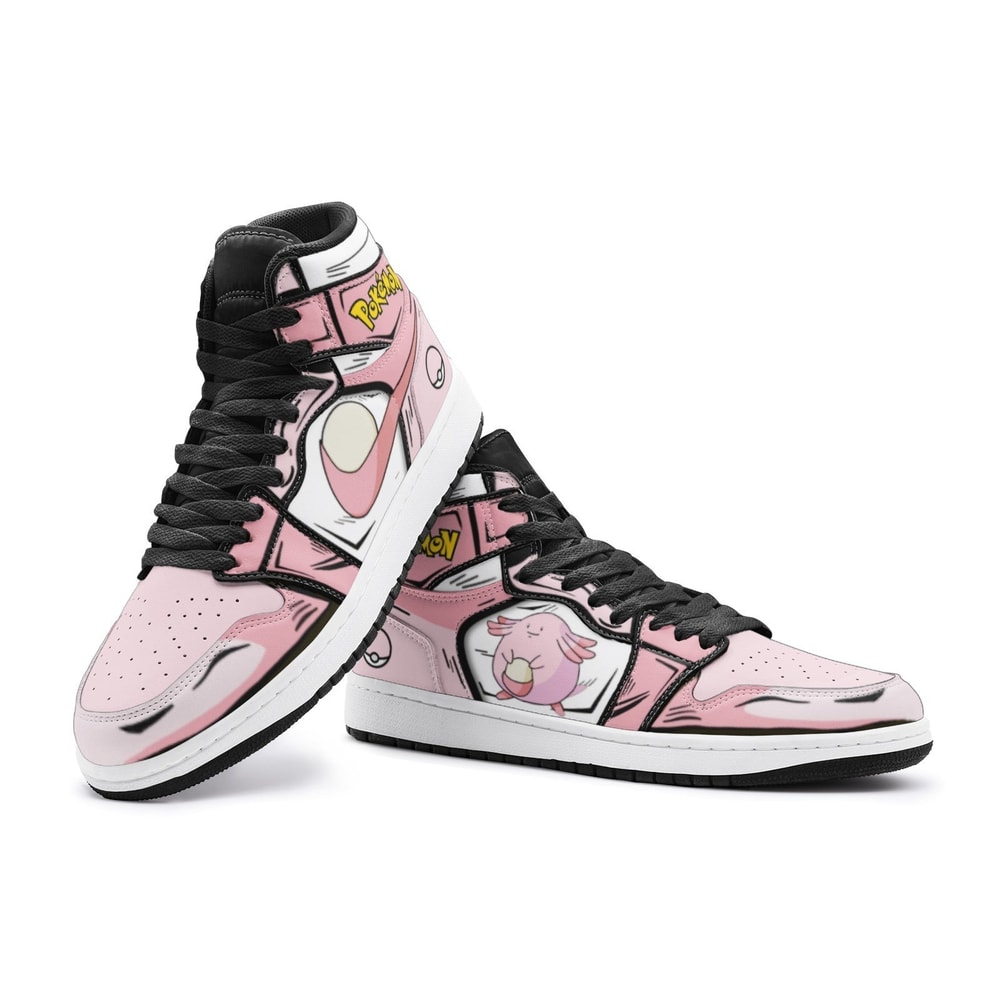Chansey Pokemon JD1 Shoes, Chansey Pokemon Jordan 1 Shoes, Chansey Pokemon Shoes, Chansey Pokemon Sneaker