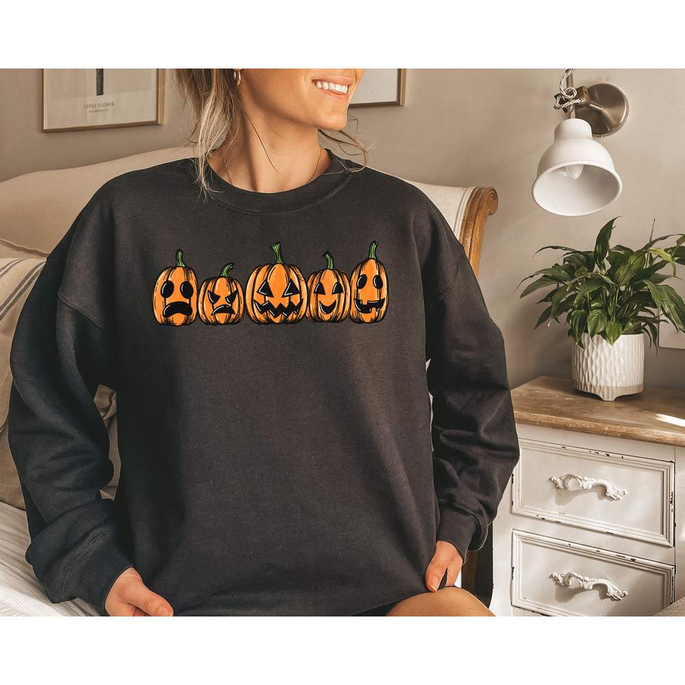 Pumpkin Sweatshirt,Pumpkin Hoodie,Pumpkin Spice Tee,Jack-o-Lantern Sweatshirt,Happy Halloween Shirt,Halloween Gift,Spooky Season,Fall Shirts - 3.jpg