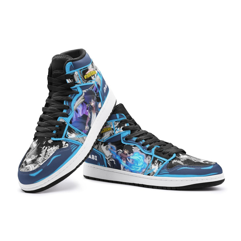 Dabi My Hero Academia JD1 Shoes, Dabi My Hero Academia Jordan 1 Shoes, Dabi My Hero Academia Shoes Sneaker