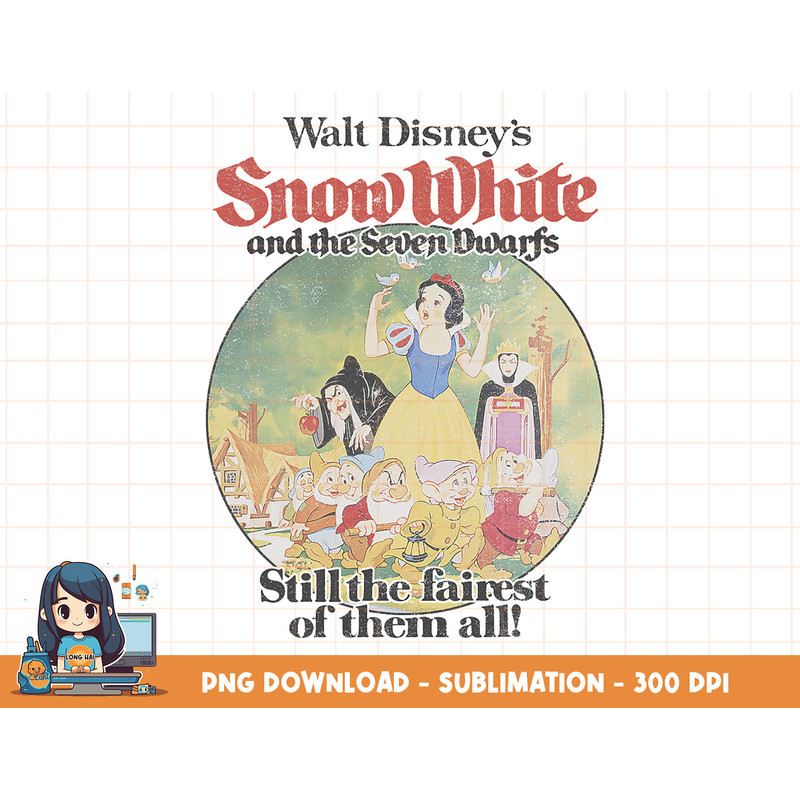 Disney Snow White Still The Fairest Of Them All png, sublimation, digital print.jpg