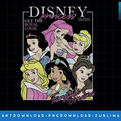 disney princess group get the royal look fairy tale dreams png, sublimate, digital print