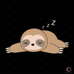 kawaii lazy sloth svg, animal svg, trending svg, lazy svg, animal svg, sloth svg, cute svg, cute sloth svg, funny animal