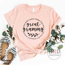 great grammy gift, great grammy shirt, great grandma gift, pregnancy announcement, gift for grammy, grammy mothers day g