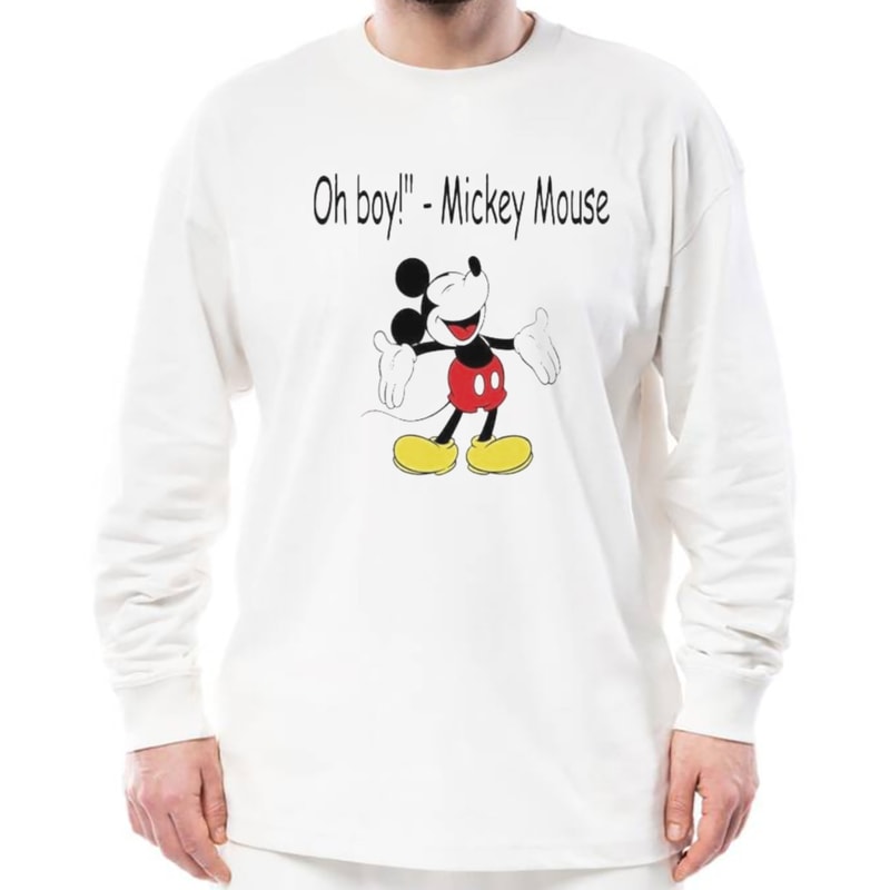 Oh boy! Mickey Mouse Shirt, Unisex Clothing, Shirt For Men Women, Graphic Design, Unisex Shirt