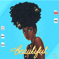 black girl beautiful png, black women png, black girl design