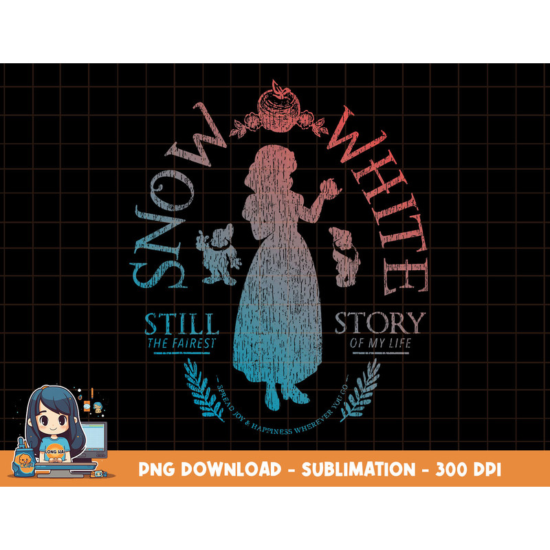 Disney Snow White Still the Fairest Story T-Shirt png, sublimation, digital print.jpg