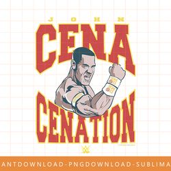 wwe john cena cenation collegiate t-shirt copy