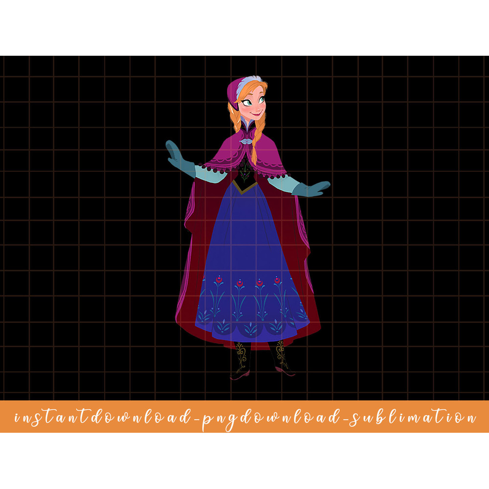 Disney Frozen Anna T-Shirt png, sublimate, digital download.jpg